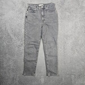 Madewell Straight-Leg Jeans in Gray Wash